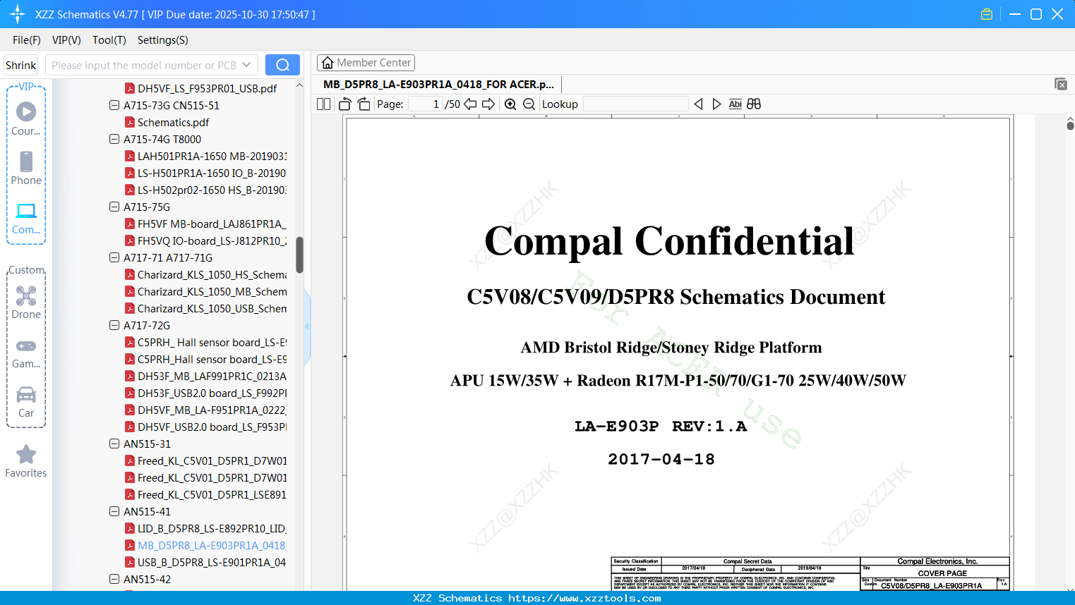 Laptop MB_D5PR8_LA-E903PR1A_0418_FOR ACER
